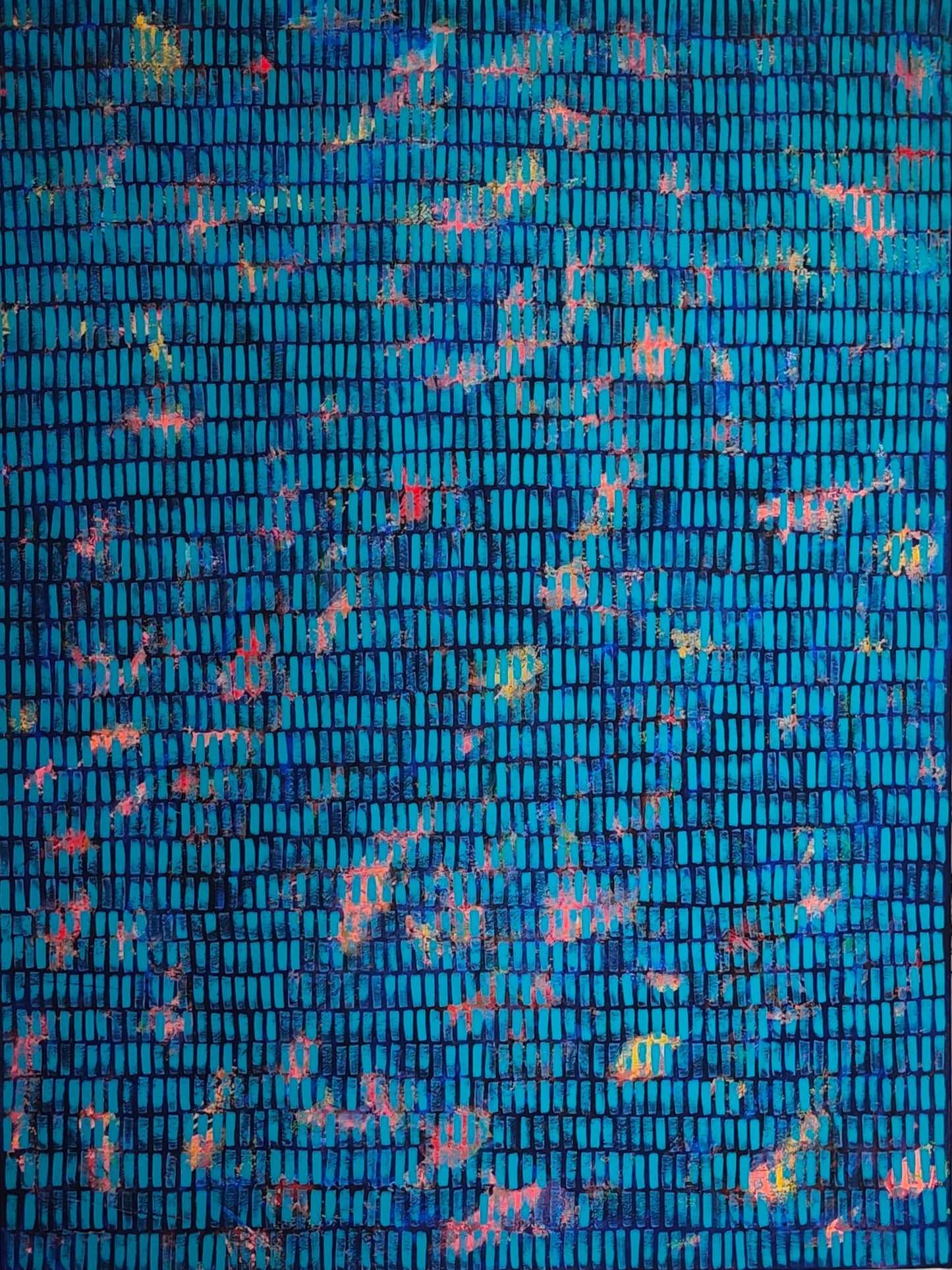 Lighting up the night sky | 36" x 48"