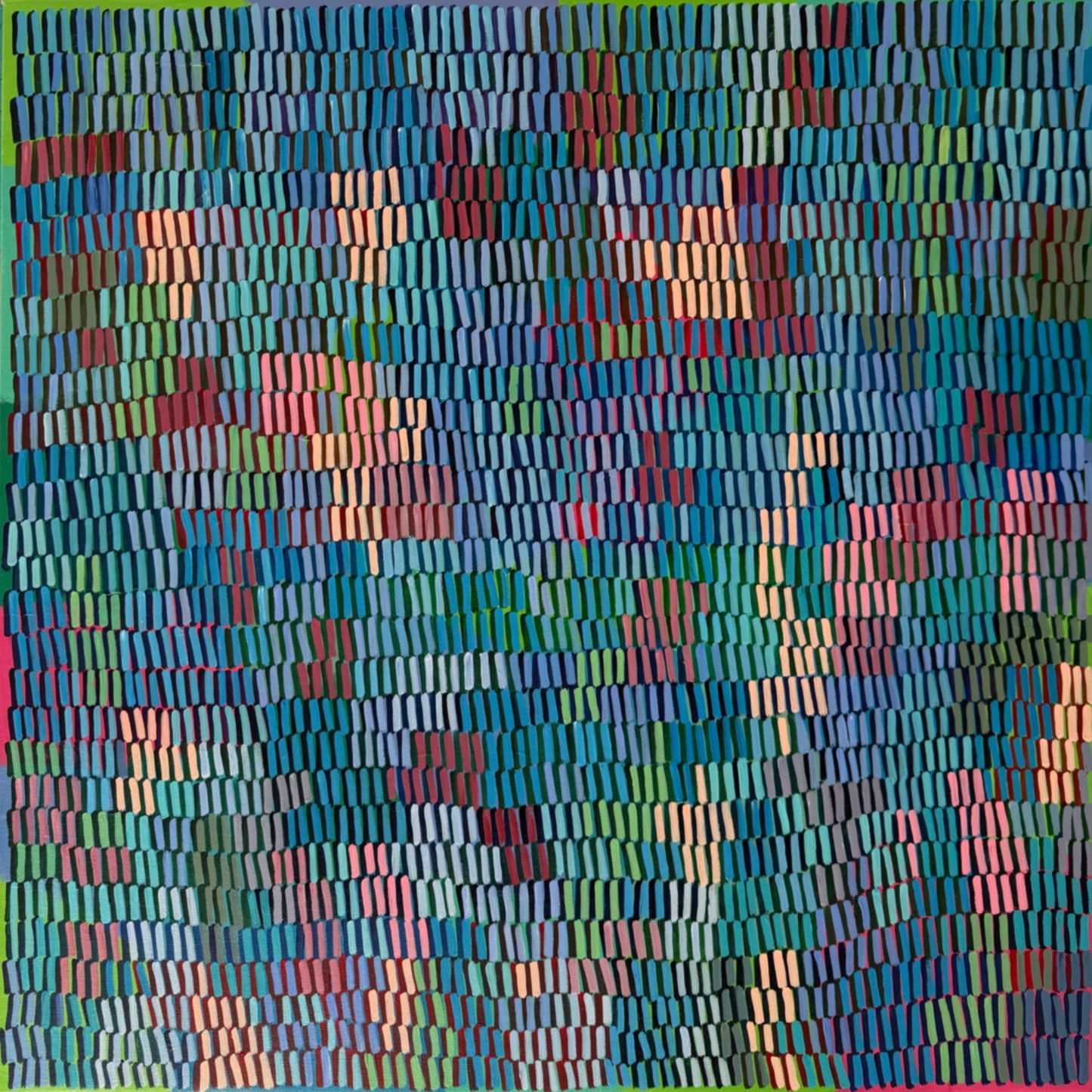 Sway with me | 36" x 36" | Acrylic on canvas