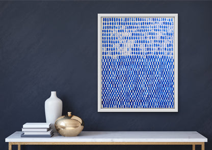 Blue and white | 16" x 20"