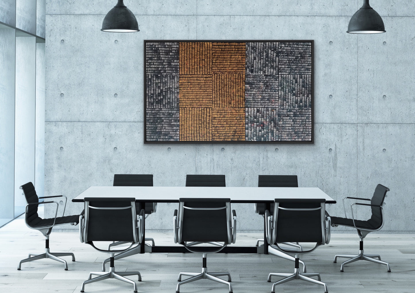 Cherished Golden Moments | 60" x 36" | Acrylic on Canvas