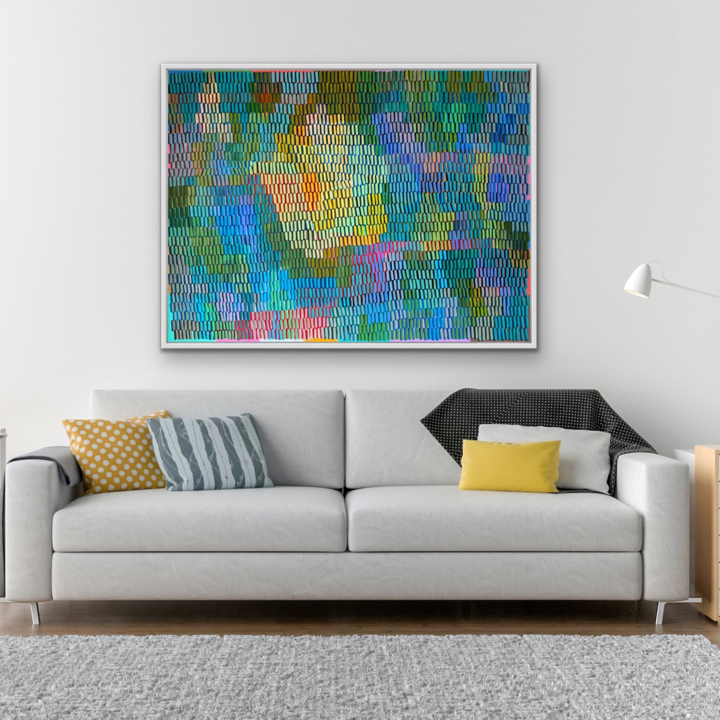 Inner light | 48" x 36" | Acrylic on canvas