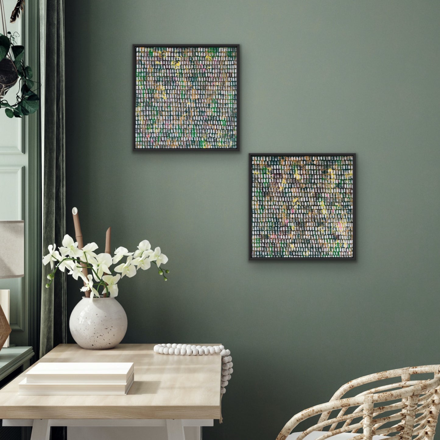 After the rains - 1 & 2 (Diptych)