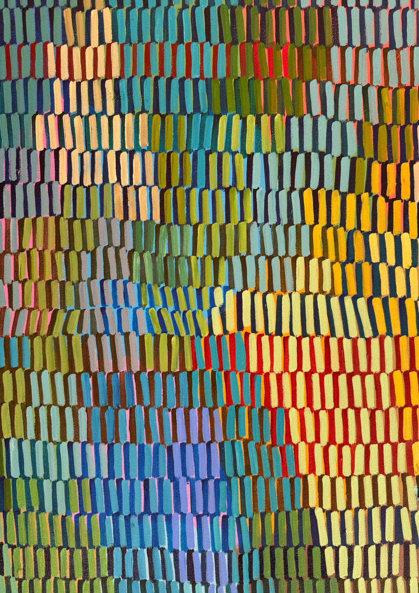 Inner light | 48" x 36" | Acrylic on canvas