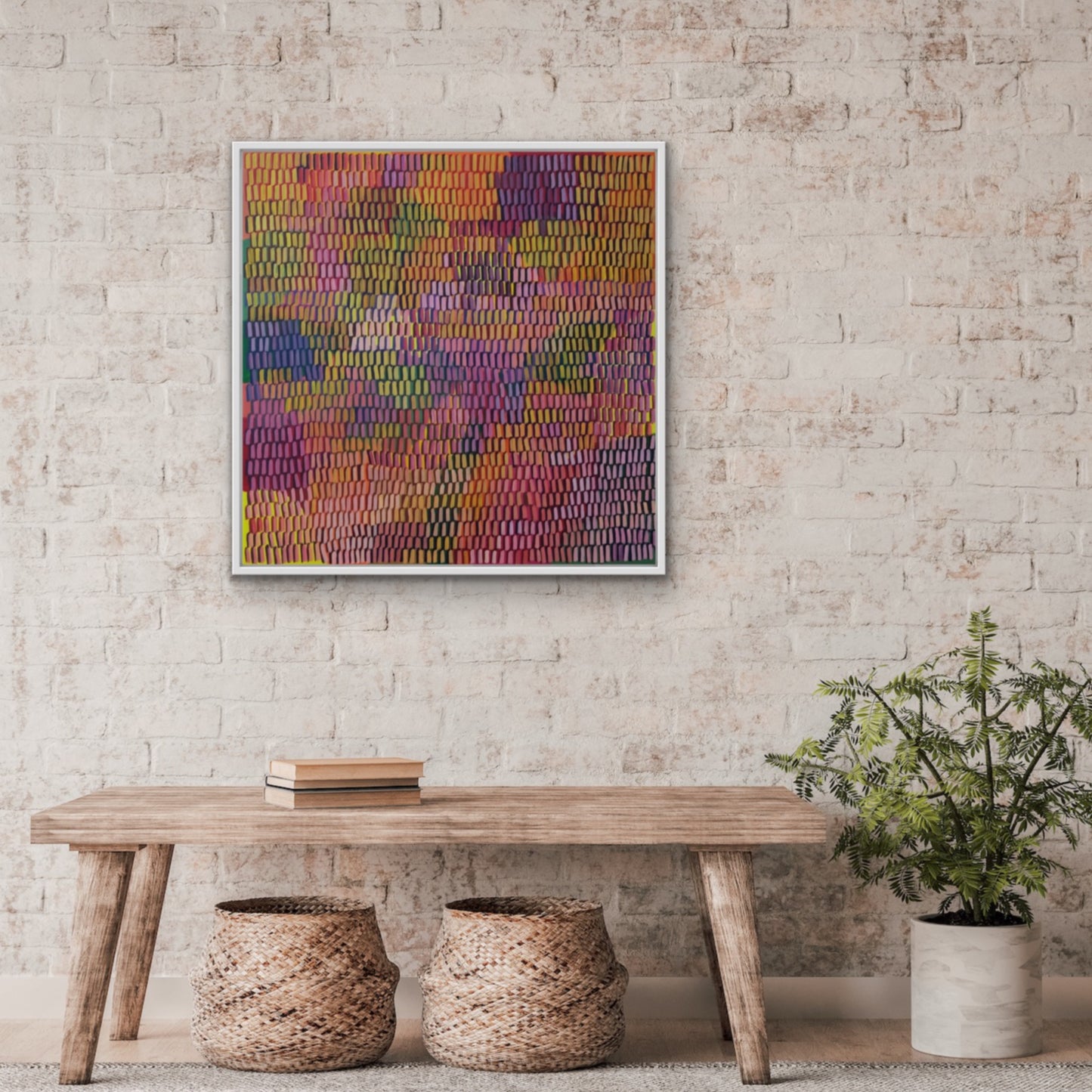 Embrace | 36" x 36" | Acrylic on canvas