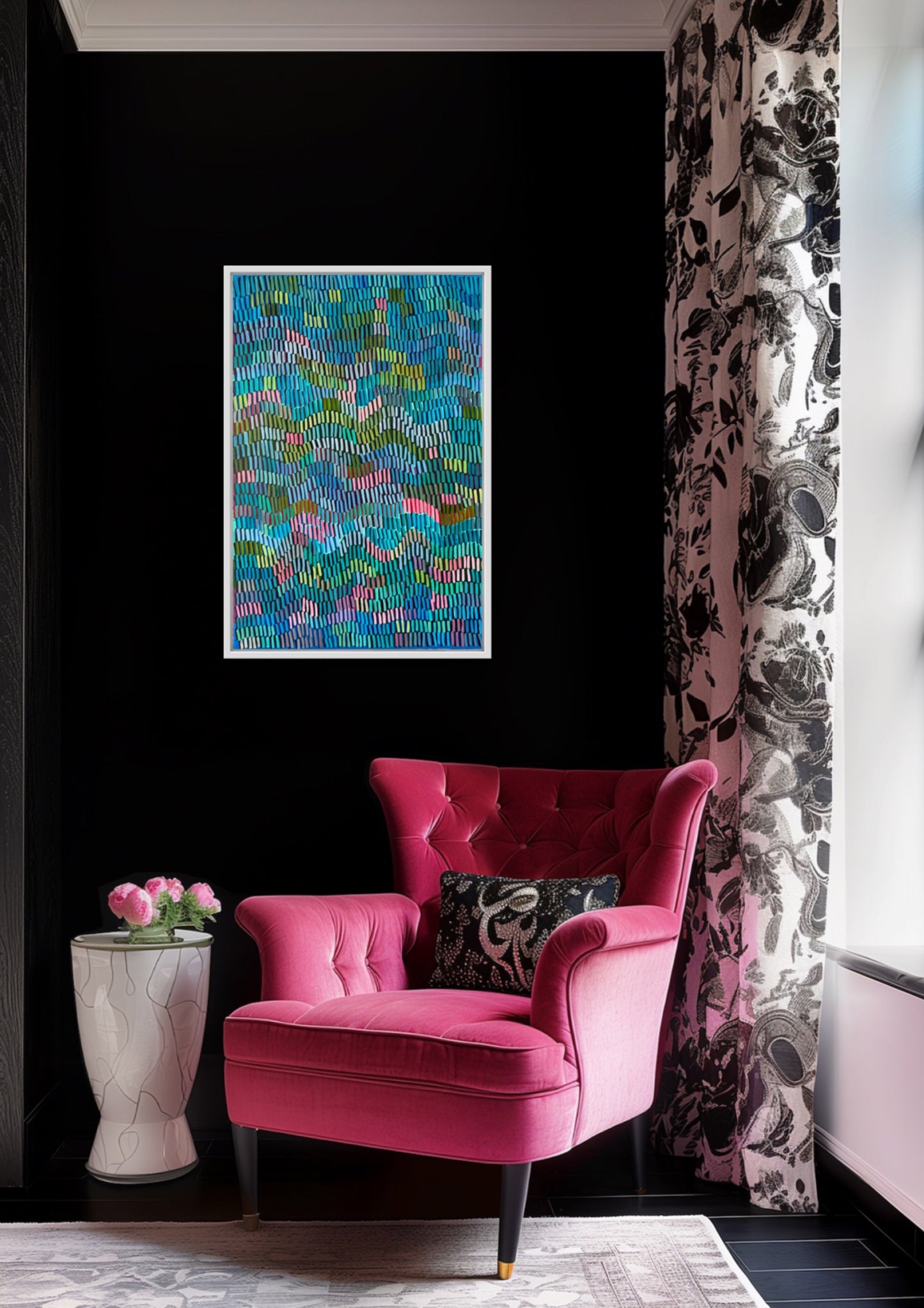 Little moments of joy | 24" x 36" | Acrylic on canvas
