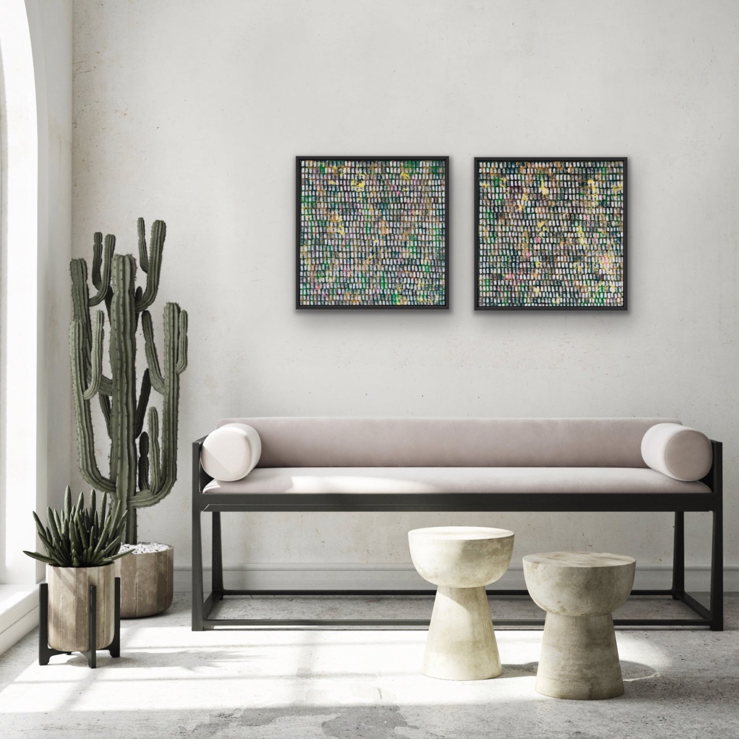 After the rains - 1 & 2 (Diptych)