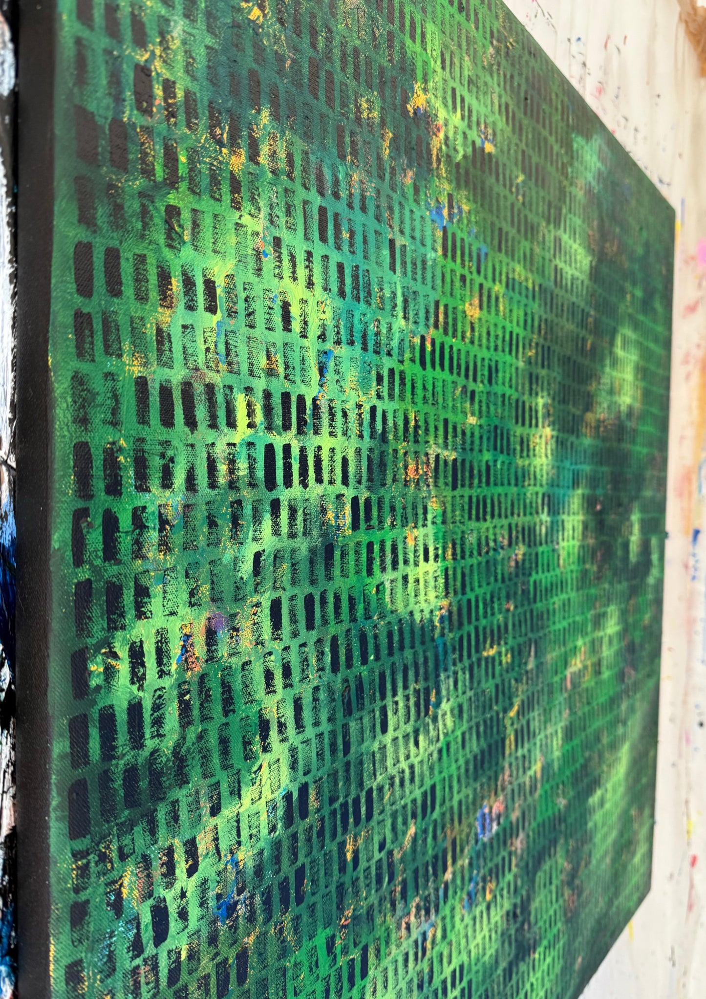 In the Green | 36" x 36" | Acrylic on canvas