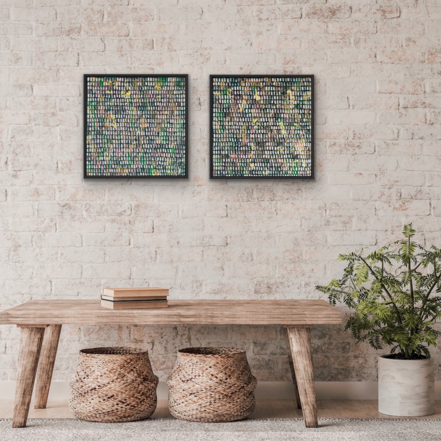 After the rains - 1 & 2 (Diptych)