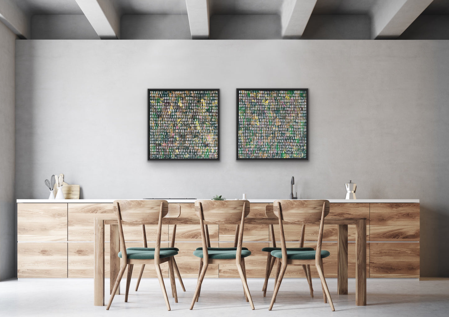 After the rains - 1 & 2 (Diptych)