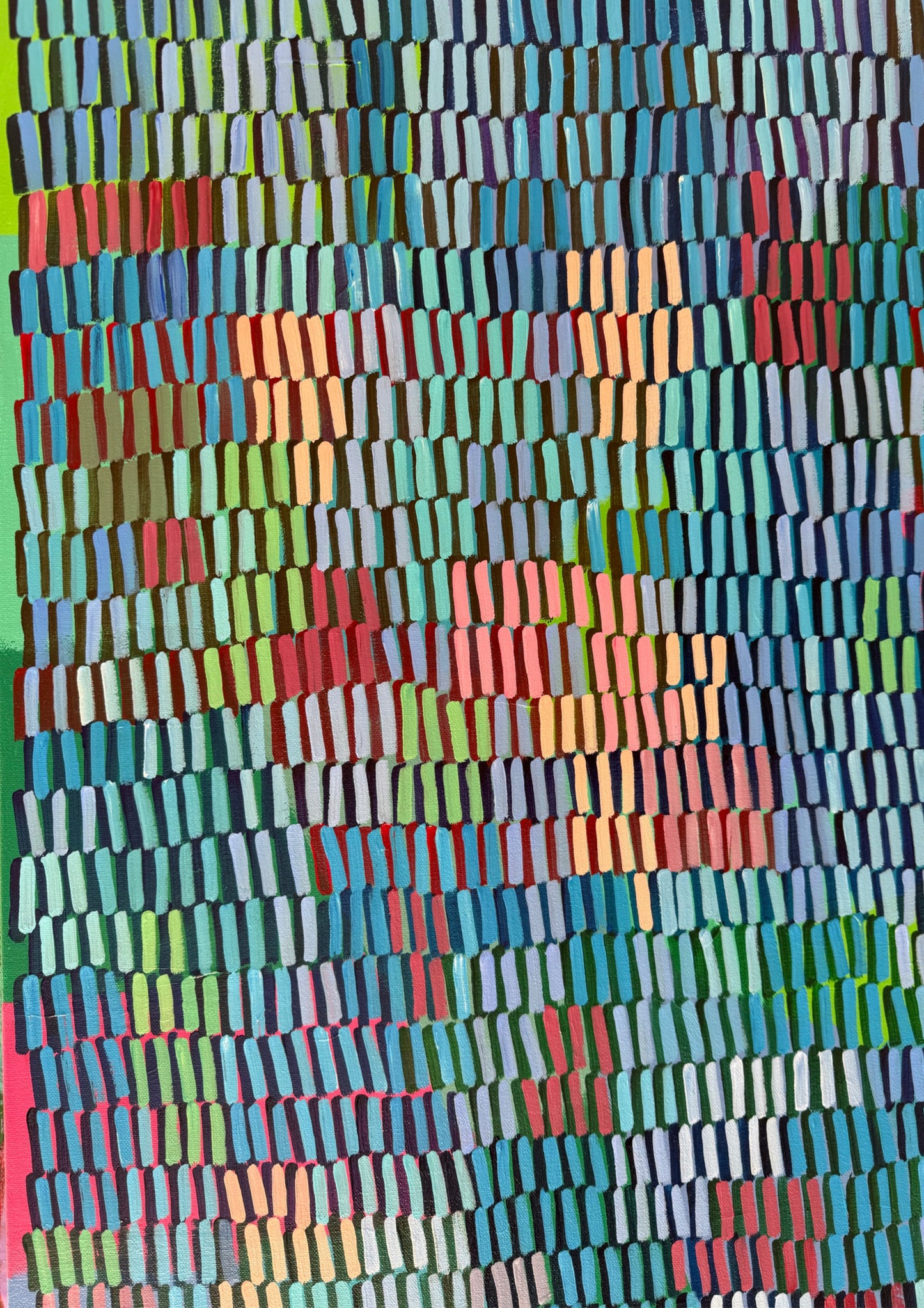 Sway with me | 36" x 36" | Acrylic on canvas
