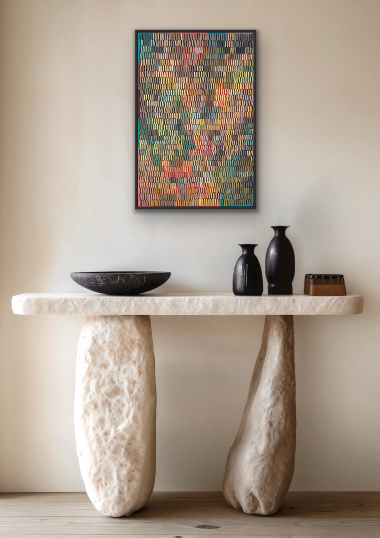 Wishful road | 24" x 36" | Acrylic on canvas