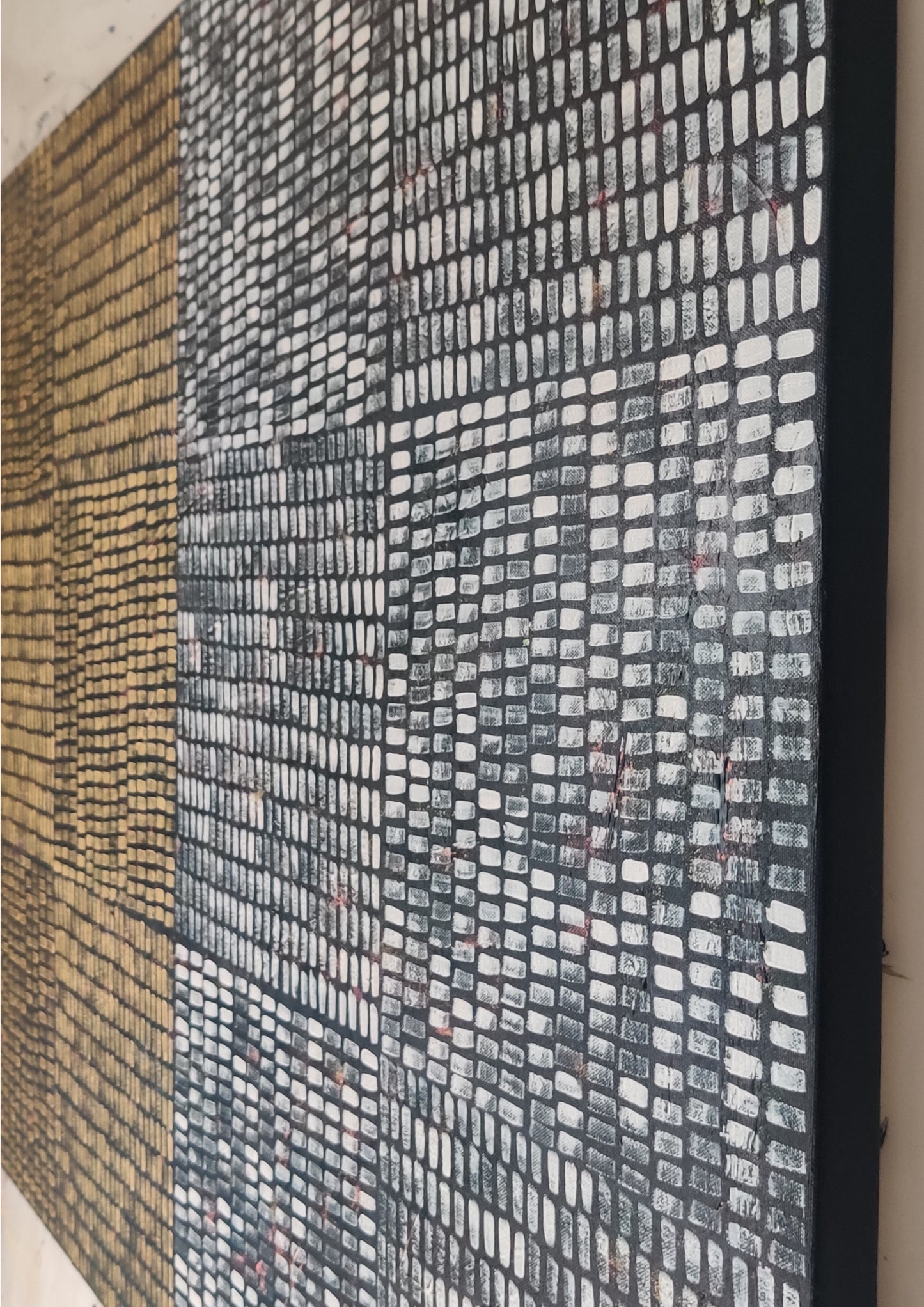 Cherished Golden Moments | 60" x 36" | Acrylic on Canvas