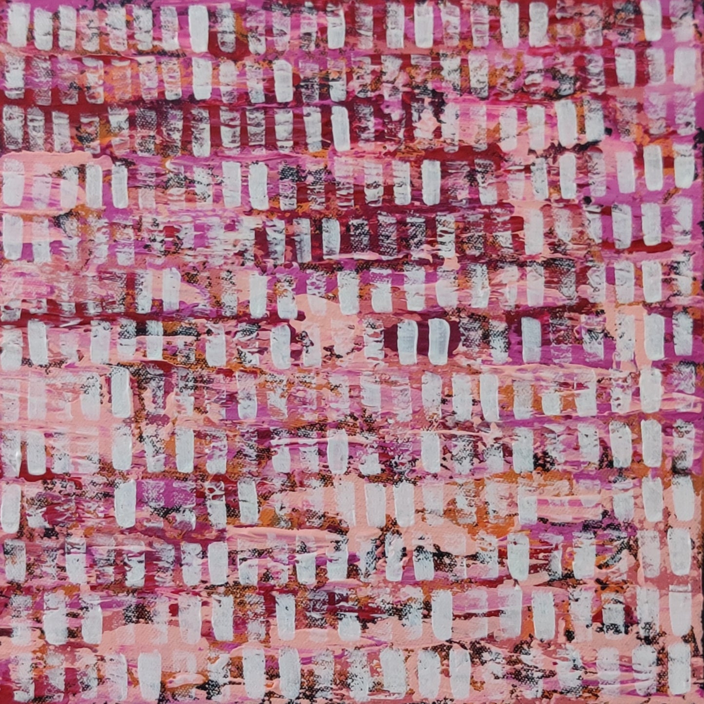 Deep Love | Acrylic on Cavnas | 12" x 12"