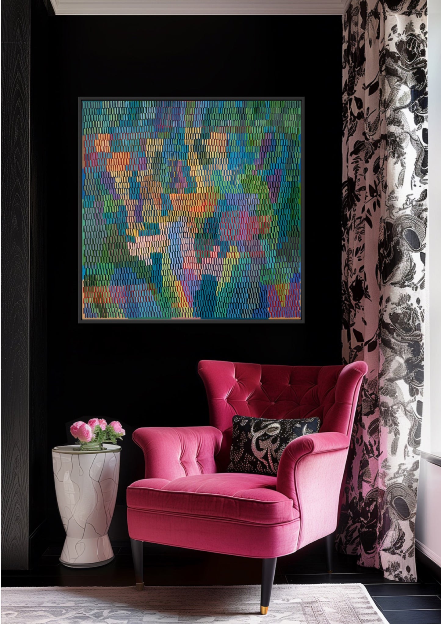 Flourish | 48" x 48" | Acrylic on canvas