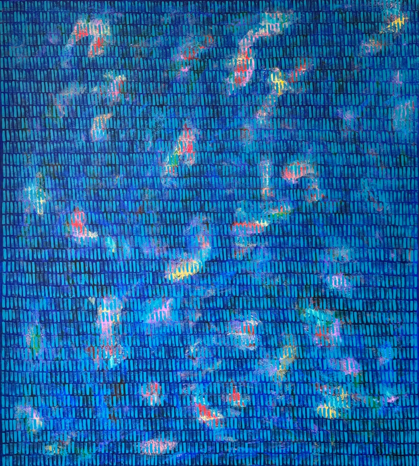 Oceanic beauty | 60" x 72" | Acrylic on canvas