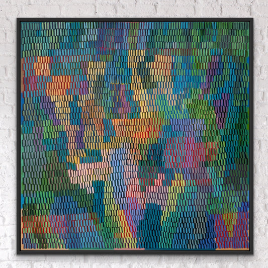 Flourish | 48" x 48" | Acrylic on canvas