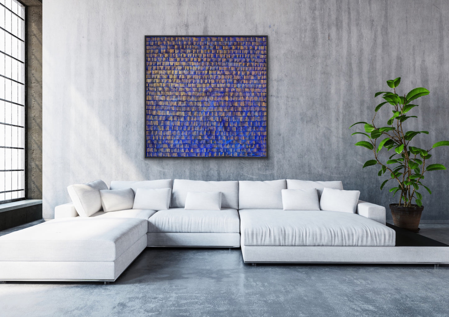 Abundance - 4 | | 48" x 48" |Acrylic on canvas