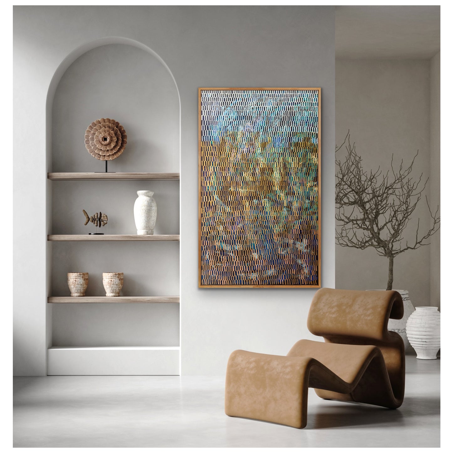 Abundance - 5 | 36" x 60" | Acrylic on canvas