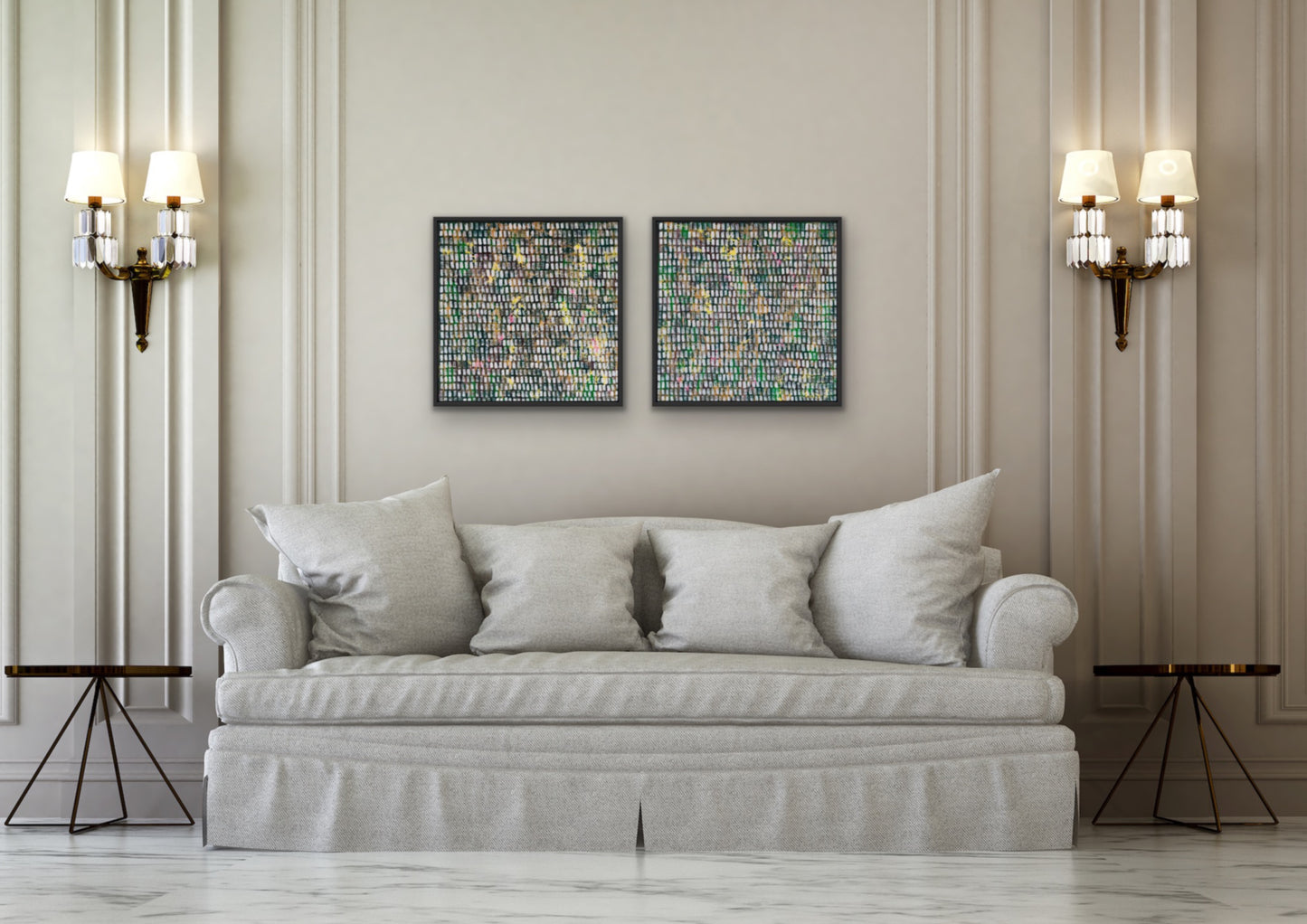After the rains - 1 & 2 (Diptych)