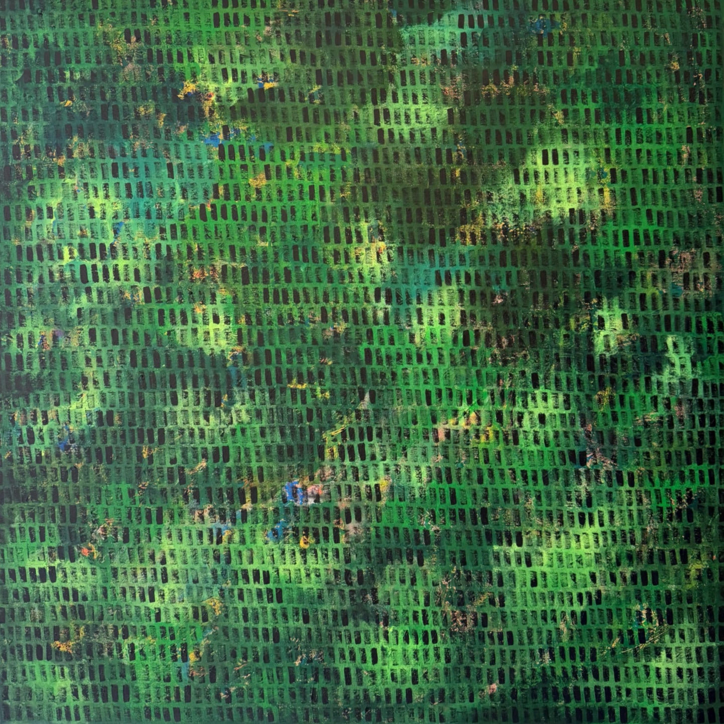In the Green | 36" x 36" | Acrylic on canvas