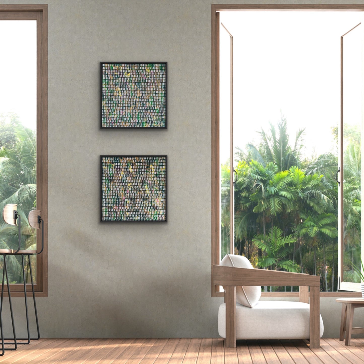 After the rains - 1 & 2 (Diptych)