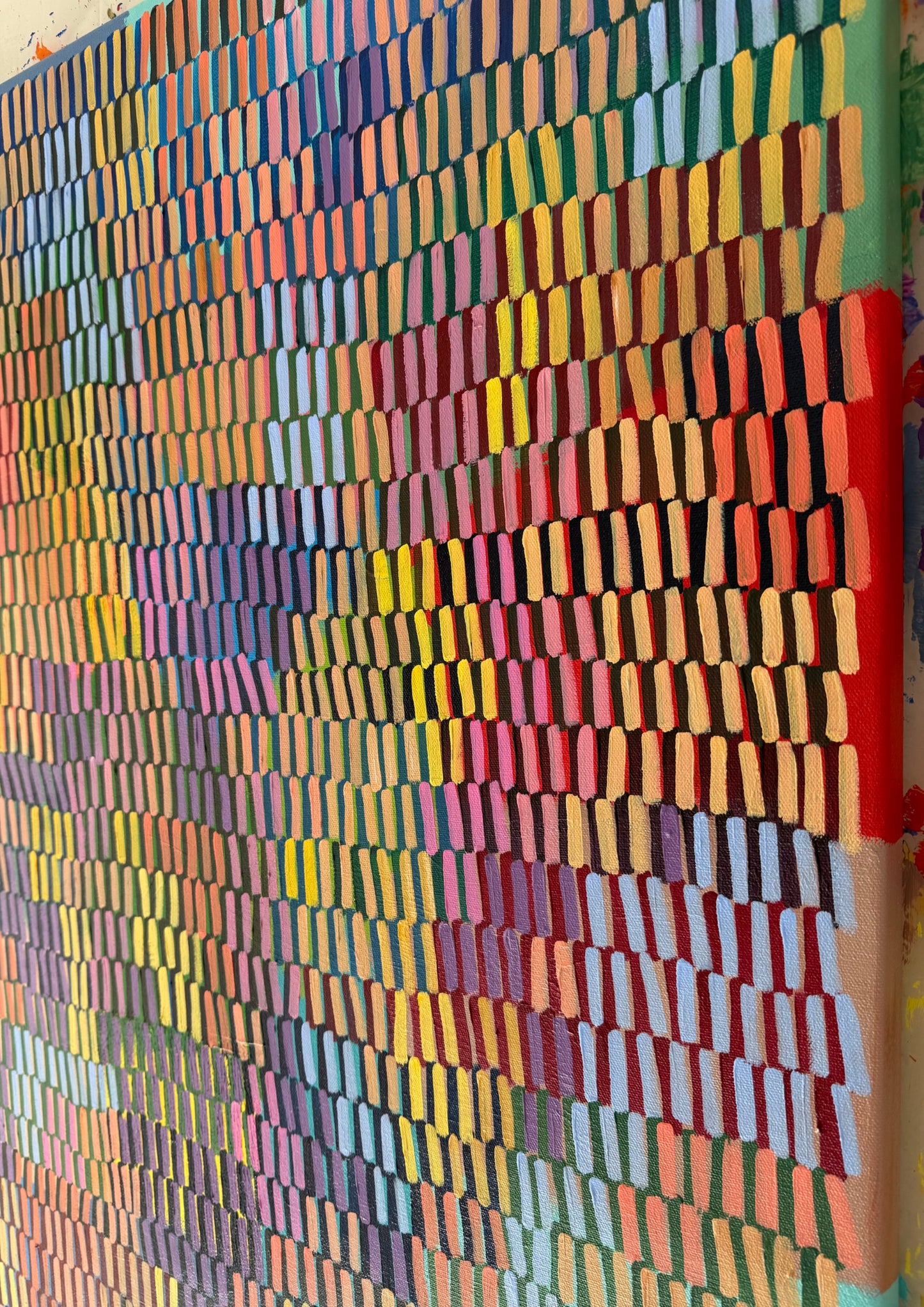 Dusky Sundown | 36" x 36" | Acrylic on canvas