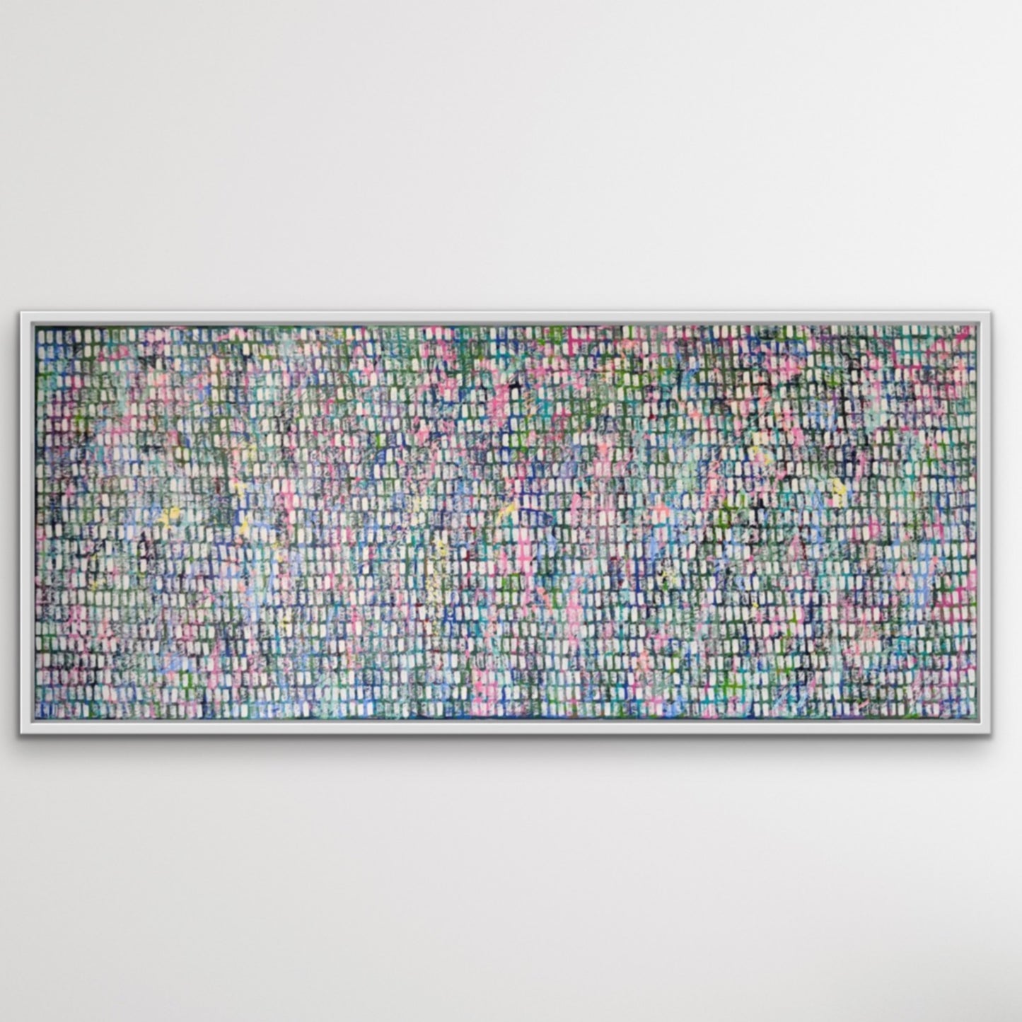 Blooming Happiness | 60" x 24" | Acrylic on Canvas