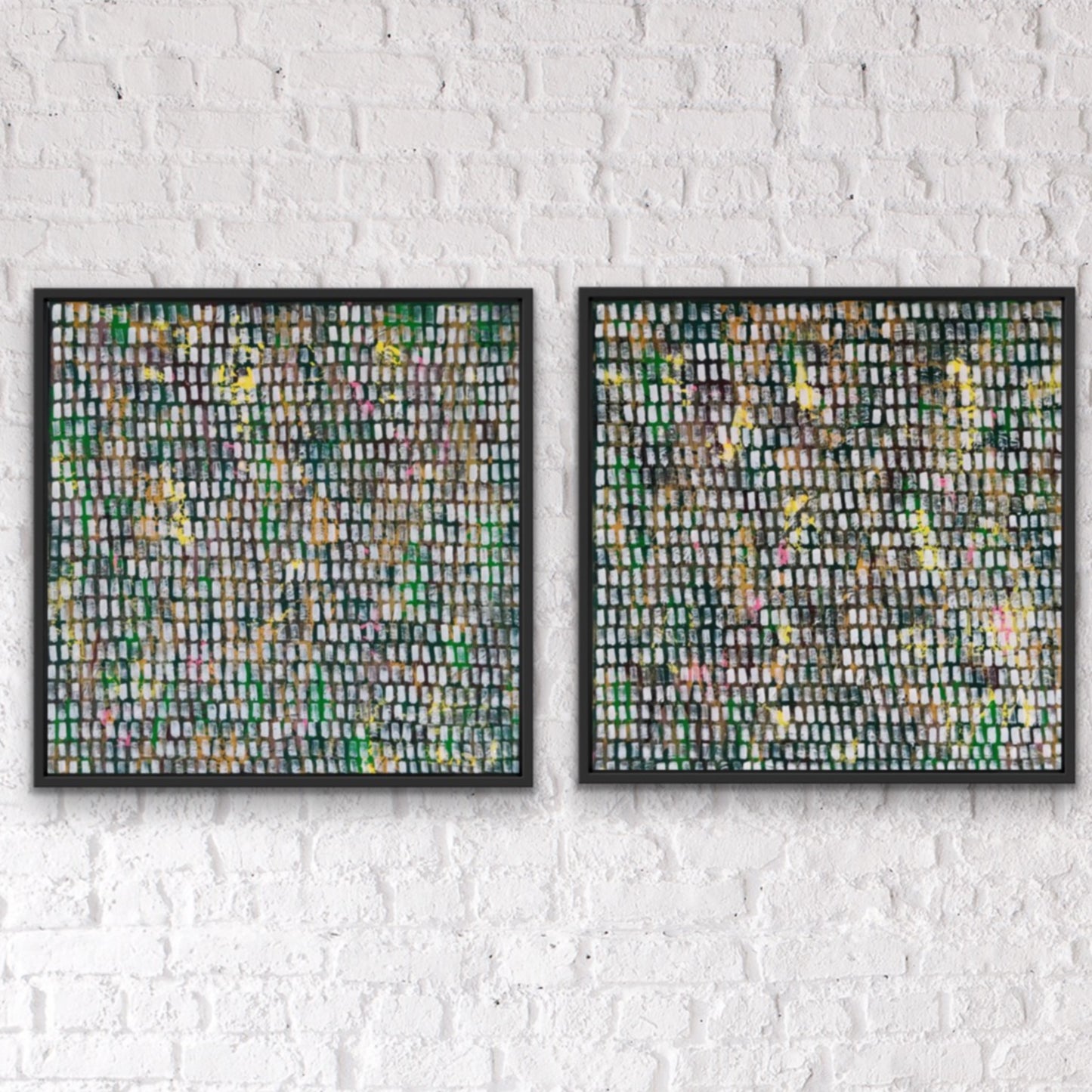 After the rains - 1 & 2 (Diptych)