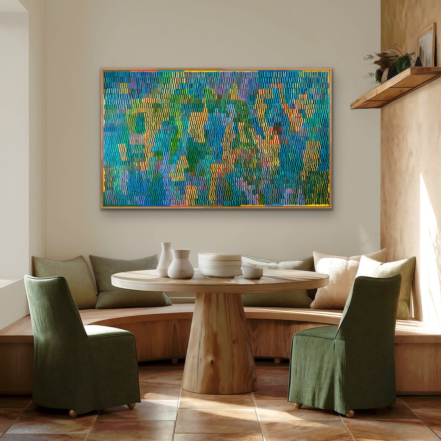 Interconnected | 60" x 36" | Acrylic on canvas