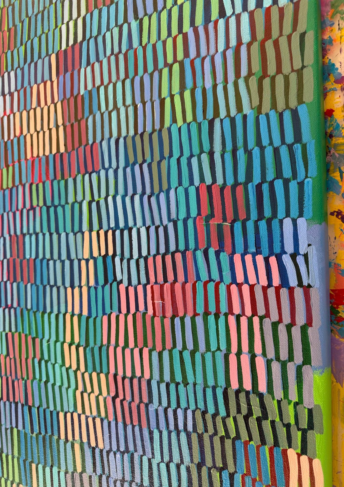 Sway with me | 36" x 36" | Acrylic on canvas