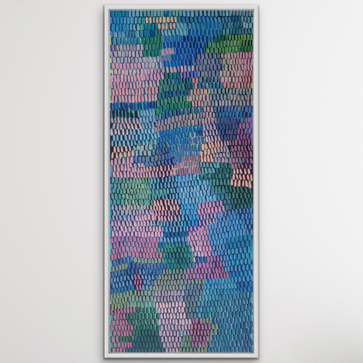 Finding the path | 24" x 60" | Acrylic on canvas