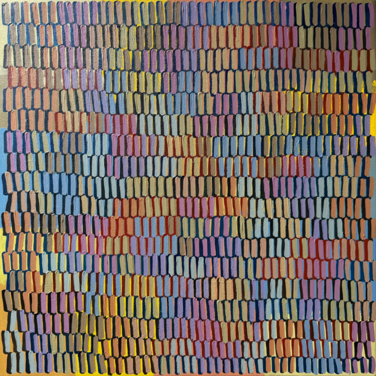 Calm Rhythm | 20" x 20" | Acrylic on canvas
