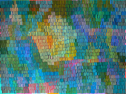 Inner light | 48" x 36" | Acrylic on canvas