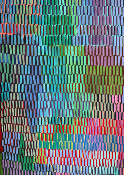 Nurture | 60" x 60" | Acrylic on canvas