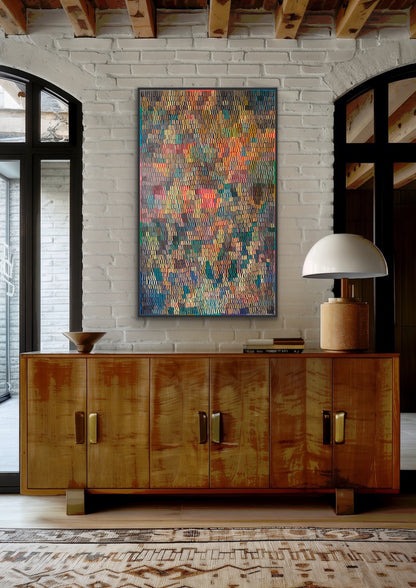 Celebrating life | 36" x 60" | Acrylic on canvas