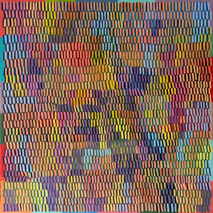 Dusky Sundown | 36" x 36" | Acrylic on canvas
