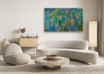 Interconnected | 60" x 36" | Acrylic on canvas