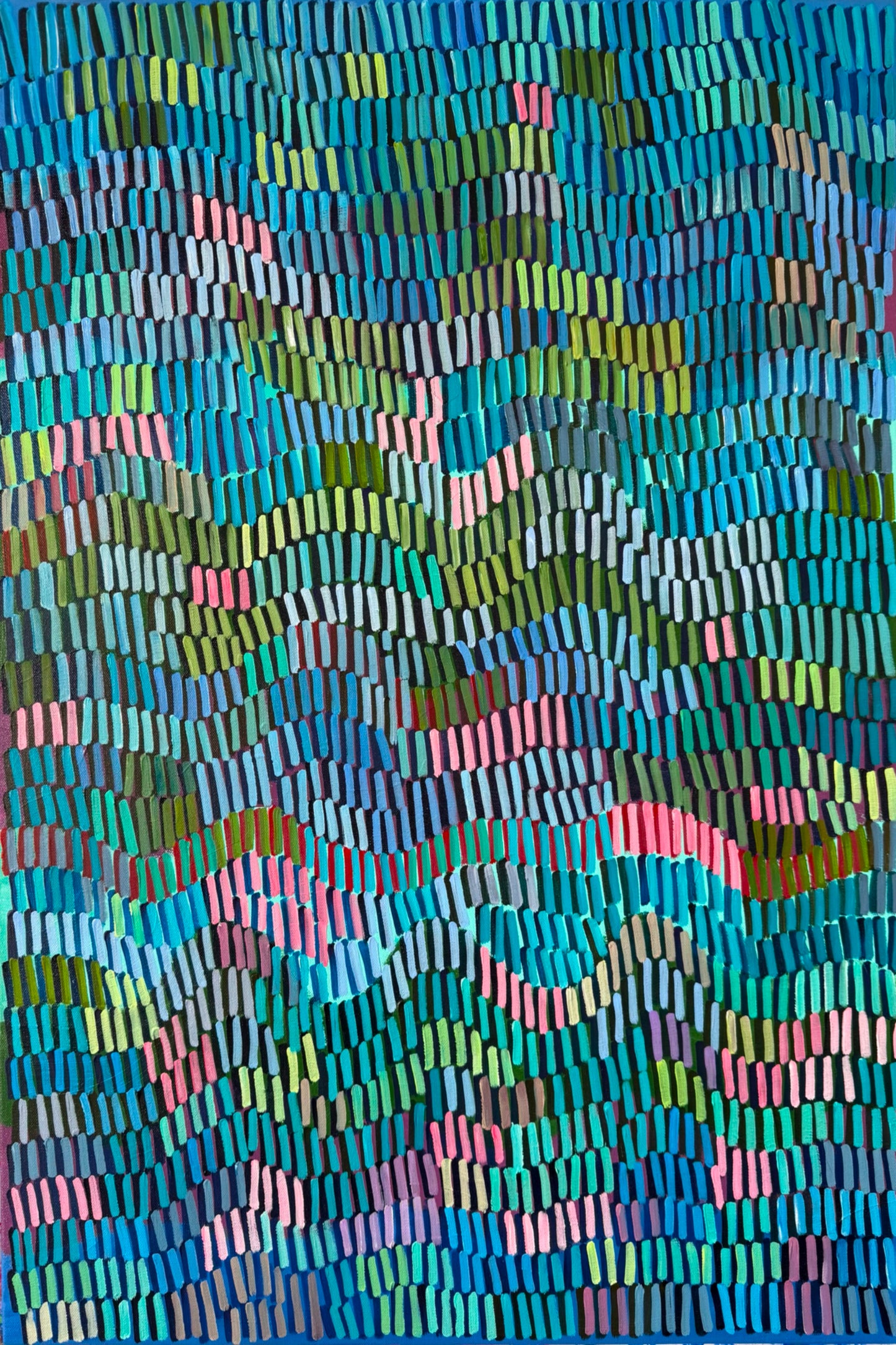 Little moments of joy | 24" x 36" | Acrylic on canvas