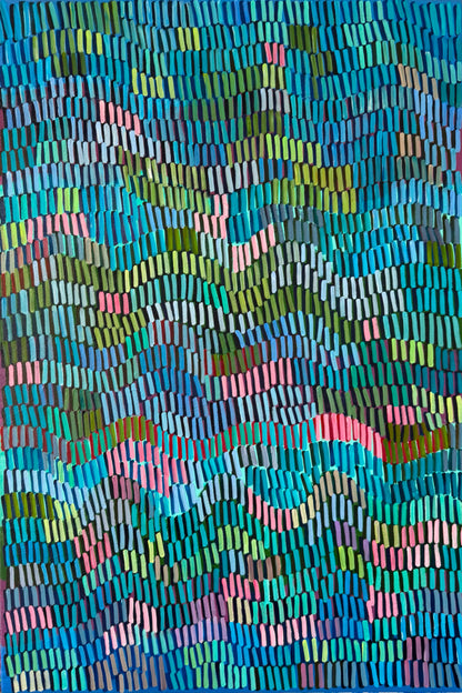 Little moments of joy | 24" x 36" | Acrylic on canvas