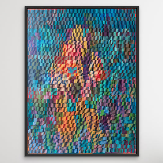 Silence | 36" x 48" | Acrylic on canvas