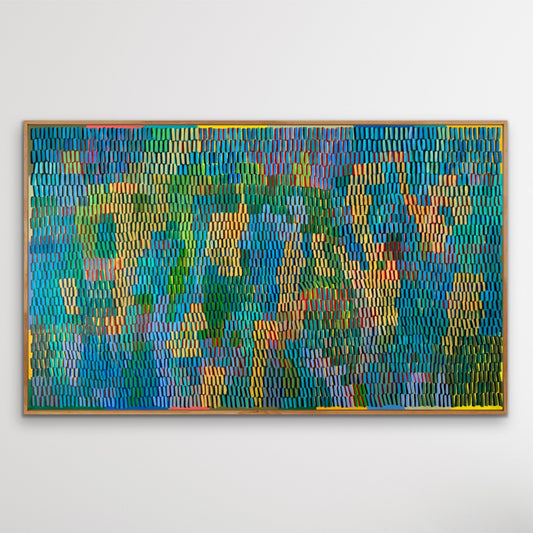 Interconnected | 60" x 36" | Acrylic on canvas
