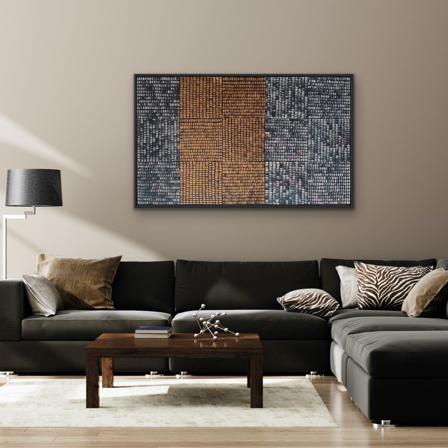 Cherished Golden Moments | 60" x 36" | Acrylic on Canvas