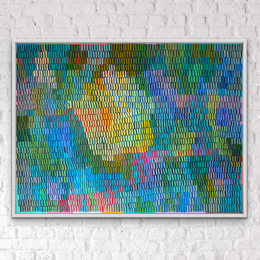 Inner light | 48" x 36" | Acrylic on canvas