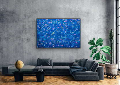 When stars come together | 72" x 48"