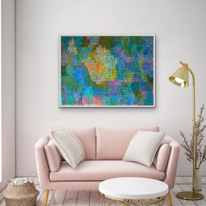 Inner light | 48" x 36" | Acrylic on canvas
