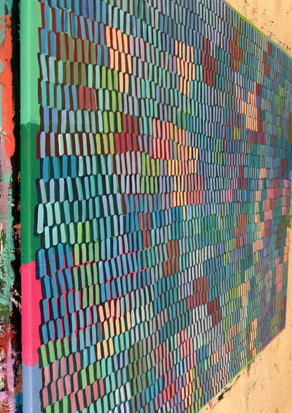 Sway with me | 36" x 36" | Acrylic on canvas