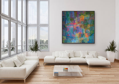 Nurture | 60" x 60" | Acrylic on canvas