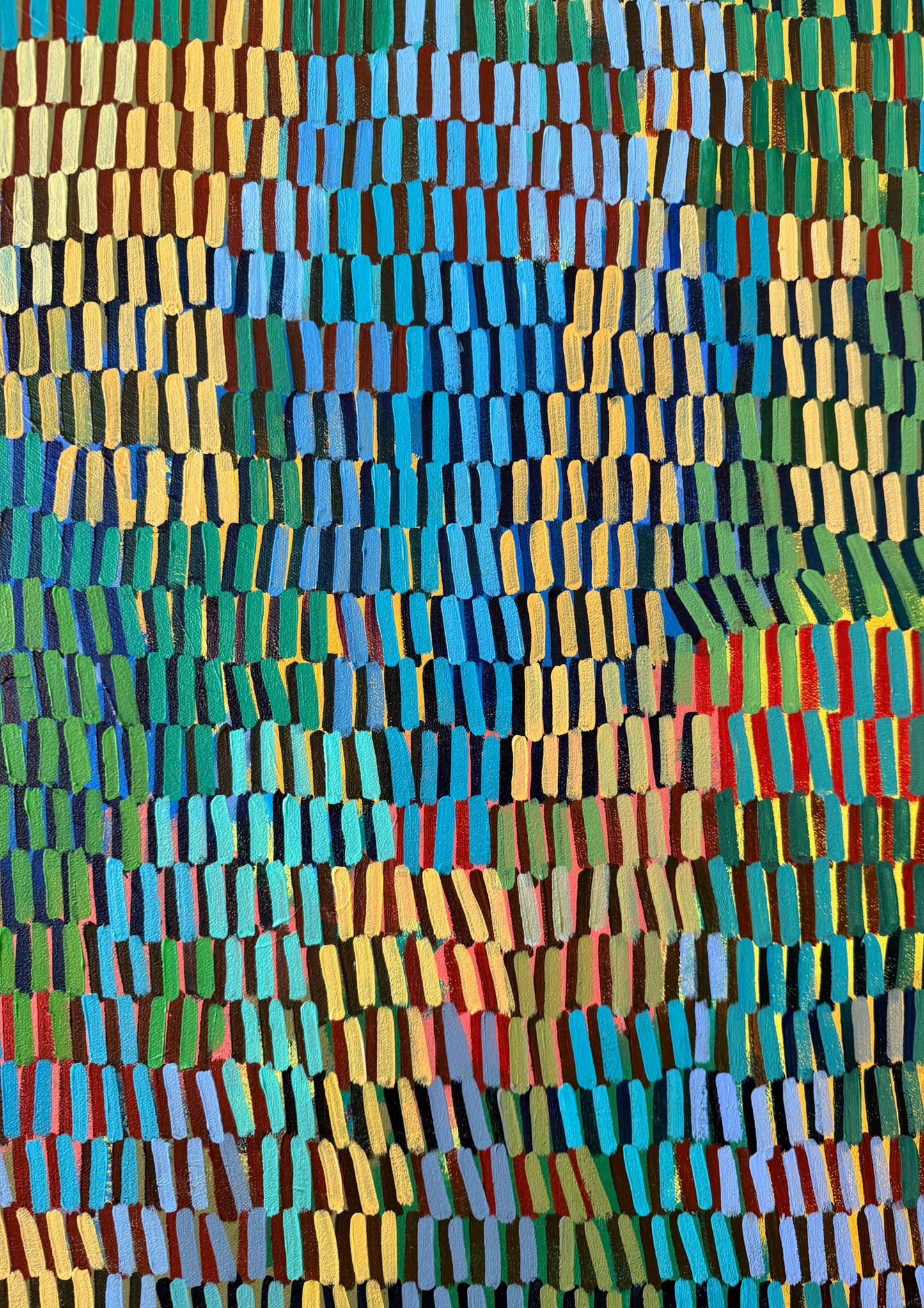 Interconnected | 60" x 36" | Acrylic on canvas