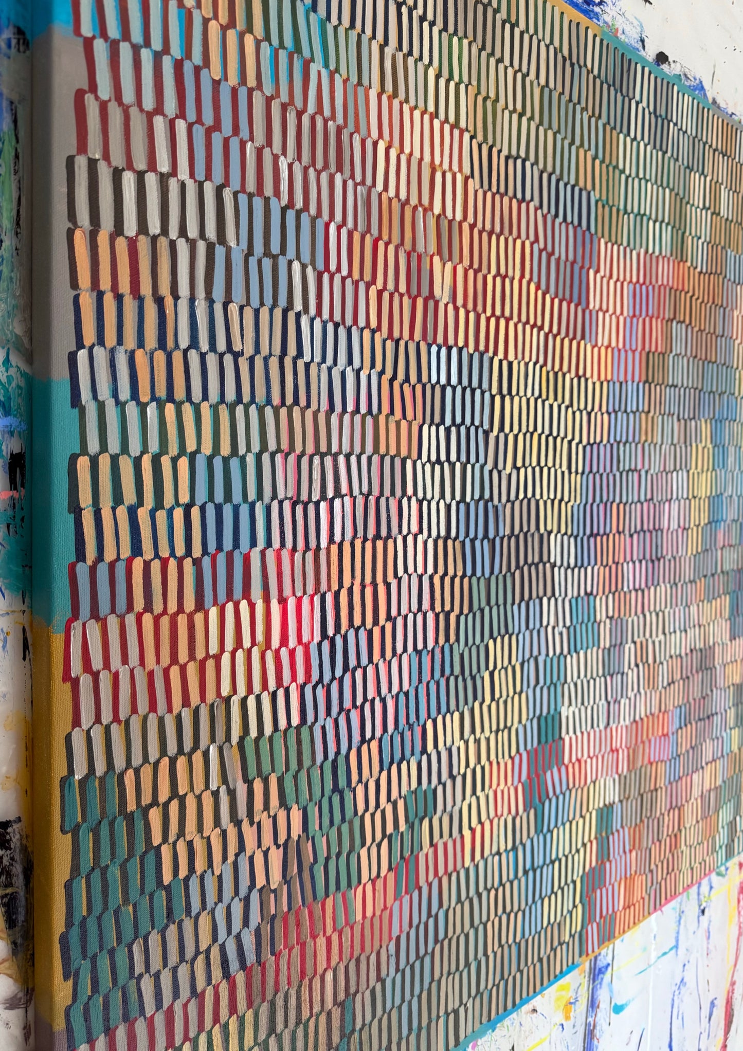 Camaraderie | 60" x 36" | Acrylic on canvas