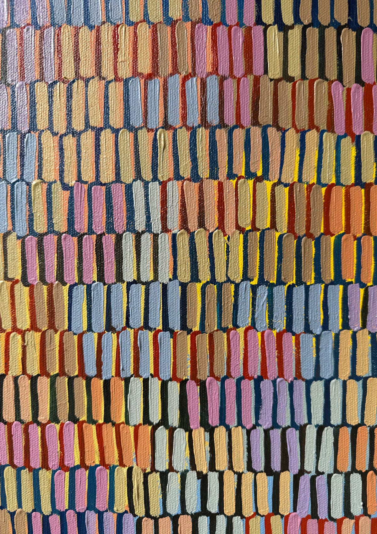 Calm Rhythm | 20" x 20" | Acrylic on canvas